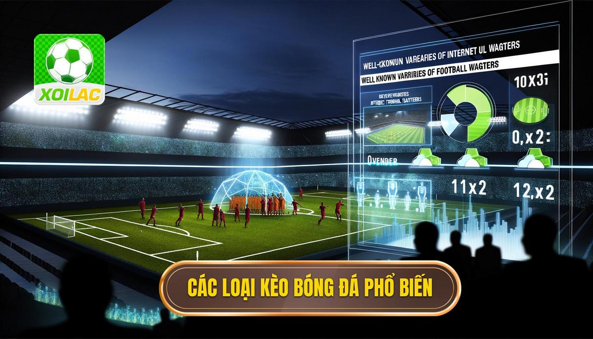 Các loại kèo bóng đá trực tuyến phổ biến