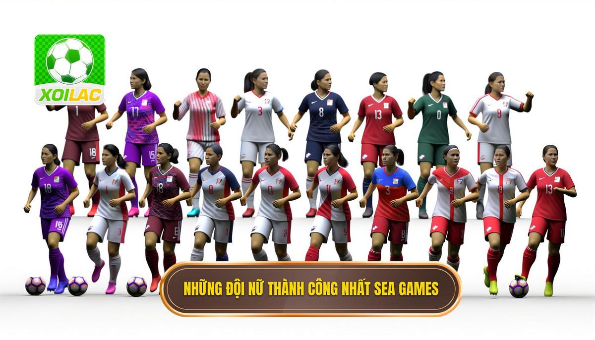 Những đội bóng đá nữ SEA Games thành công nhất