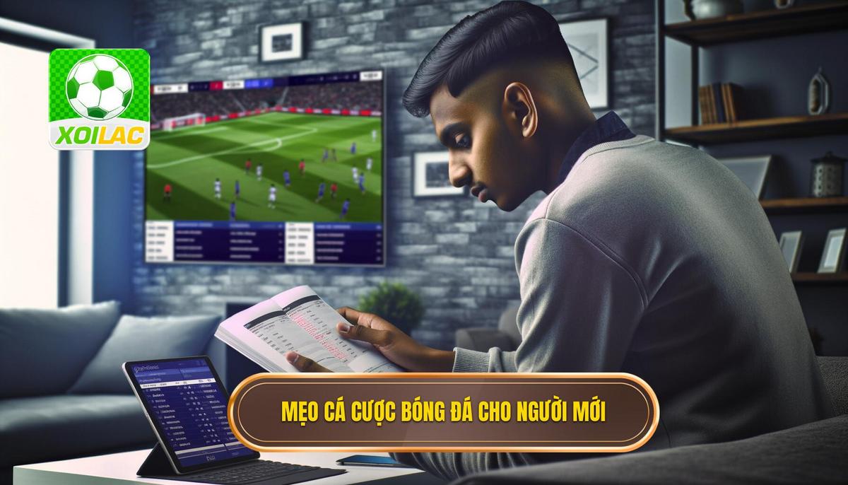 Những mẹo cá cược bóng đá cho người mới nên áp dụng