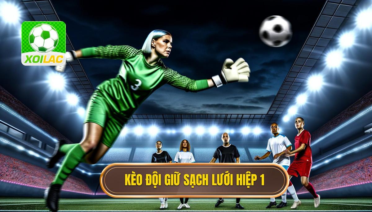 Đặc điểm của kèo cược đội giữ sạch lưới hiệp 1