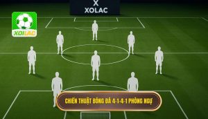 Chiến thuật bóng đá 4-1-4-1 phòng ngự