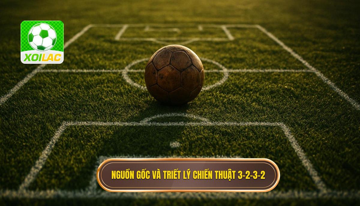 Nguồn gốc và Triết lý cốt lõi của Chiến thuật 3-2-3-2