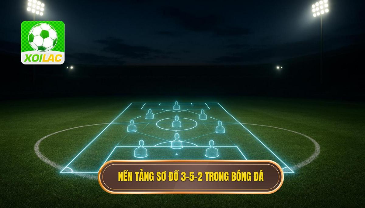 Nền tảng của sơ đồ 3-5-2 tấn công