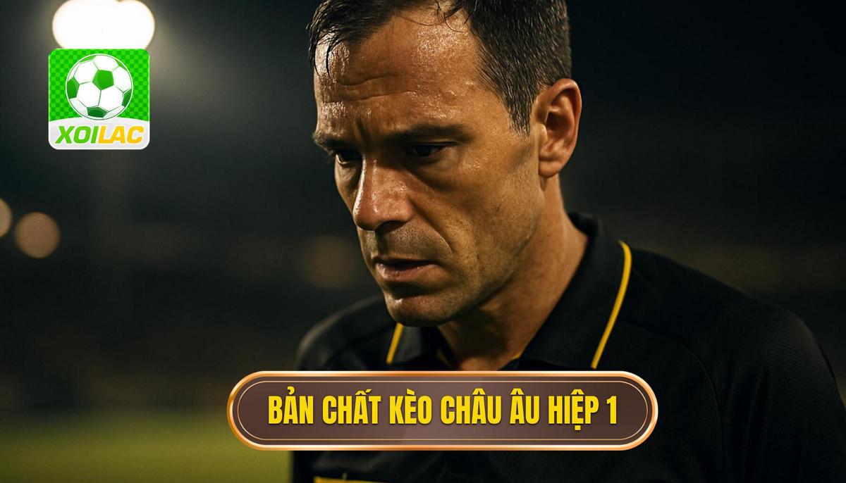 Khái quát về bản chất của kèo châu âu hiệp 1