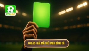 XOILAC_ Giải mã thẻ xanh bóng đá.