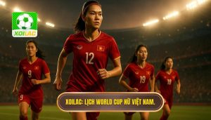 XOILAC_ Lịch World Cup nữ Việt Nam.