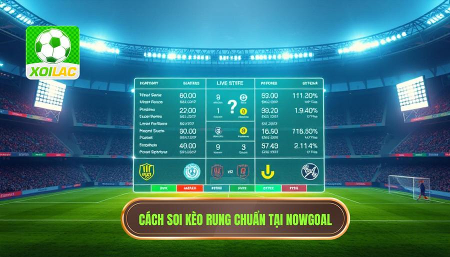 Hiểu đúng về kèo rung mạnh theo diễn biến Nowgoal