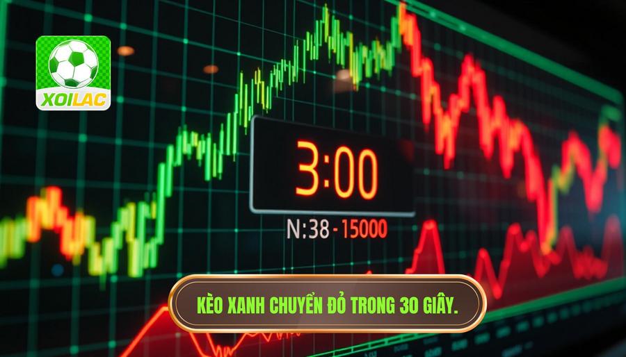 Giải mã hiện tượng: Tại sao kèo đang xanh chuyển đỏ trong 30 giây?