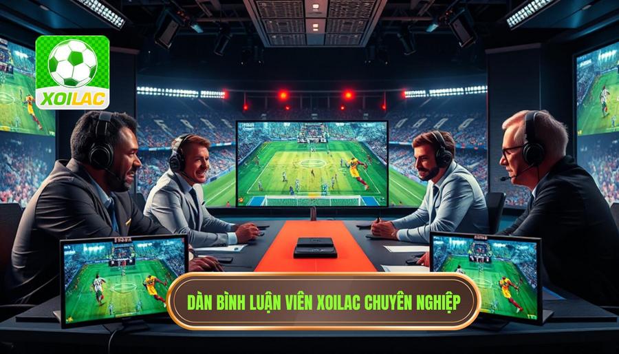 Đội ngũ bình luận viên tại Xoilac có gì đặc biệt?