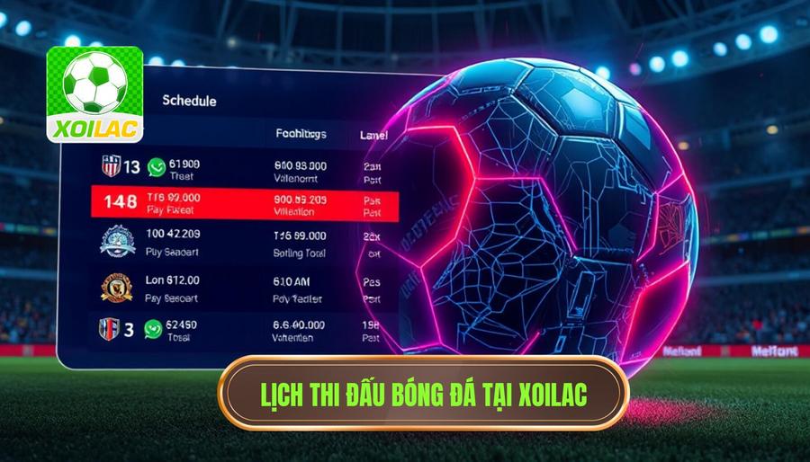 Xoilac cập nhật lịch thi đấu mới nhất của các giải đấu hàng đầu